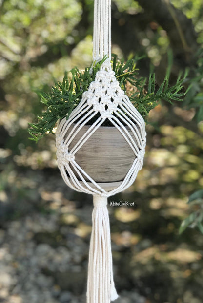5 Macrame Plant Hangers DIY eBook, Set of 5 Patterns