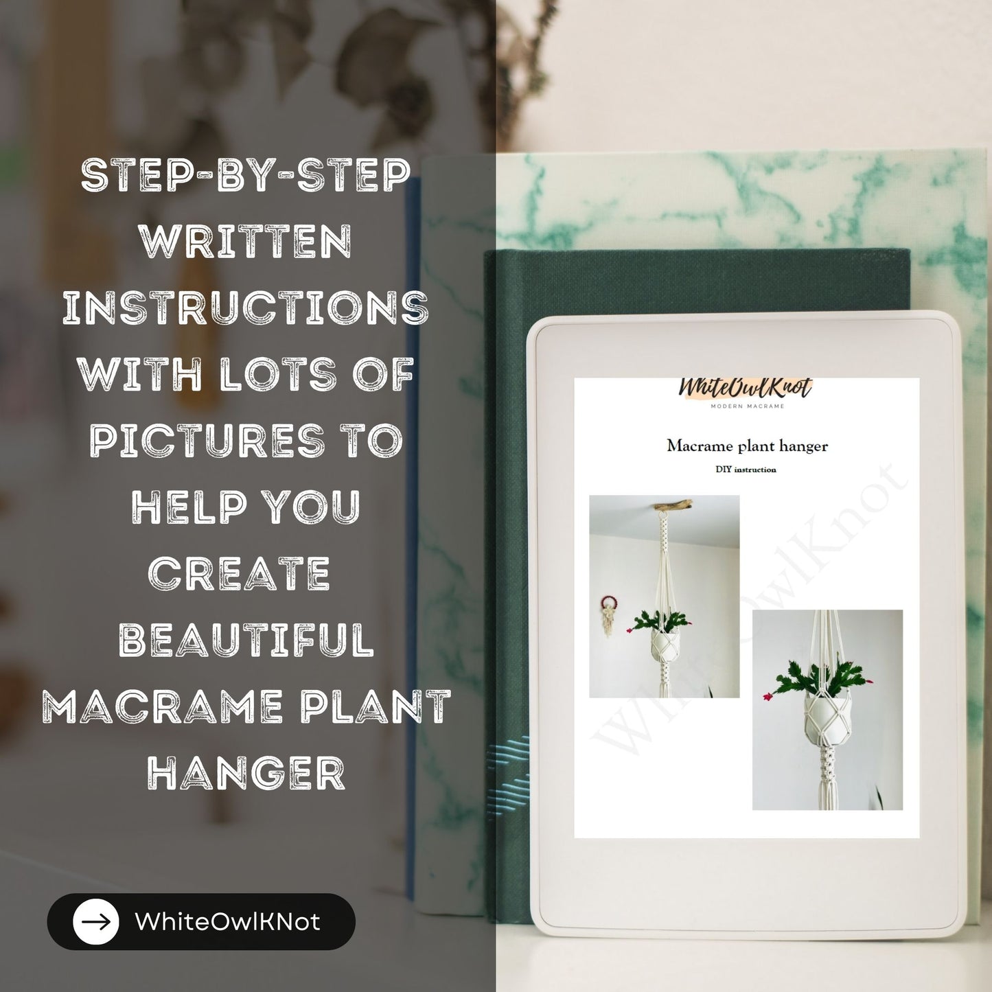 Macrame Plant Hanger PDF Pattern