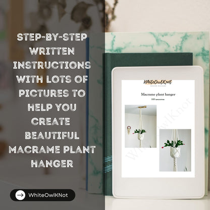 Macrame Plant Hanger PDF Pattern