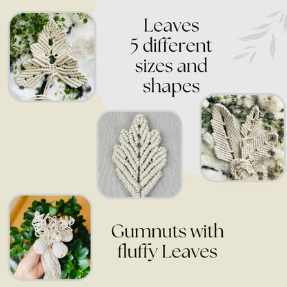 Bundle of 14 DIY Macrame Floral Patterns to Make Unique Floral Pieces
