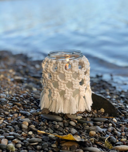 Macrame Jar Cover PDF Pattern