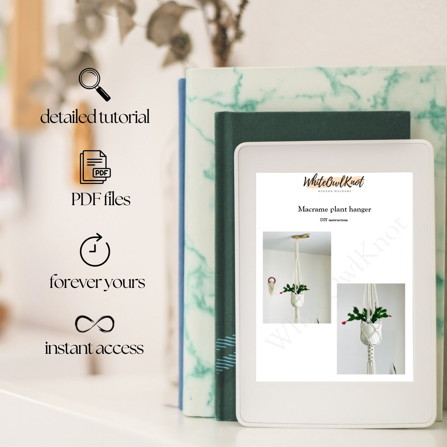 Macrame Plant Hanger PDF Pattern