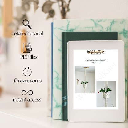 Macrame Plant Hanger PDF Pattern