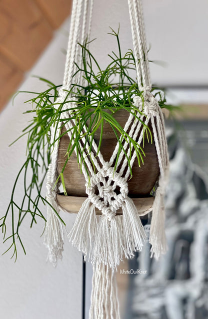 Macrame plant hanger PDF pattern