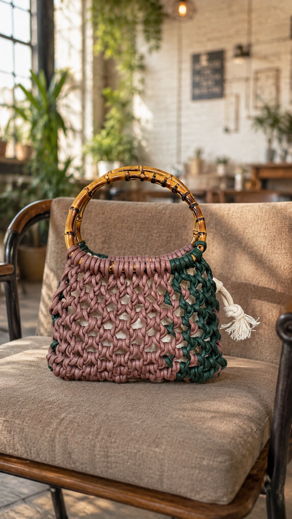 Makramee Handtasche DIY PDF-Muster