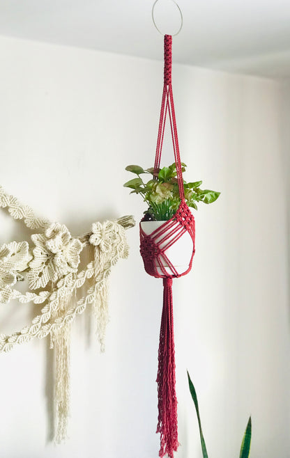 Macrame Plant Hanger Pattern, Step-by-Step Instructions