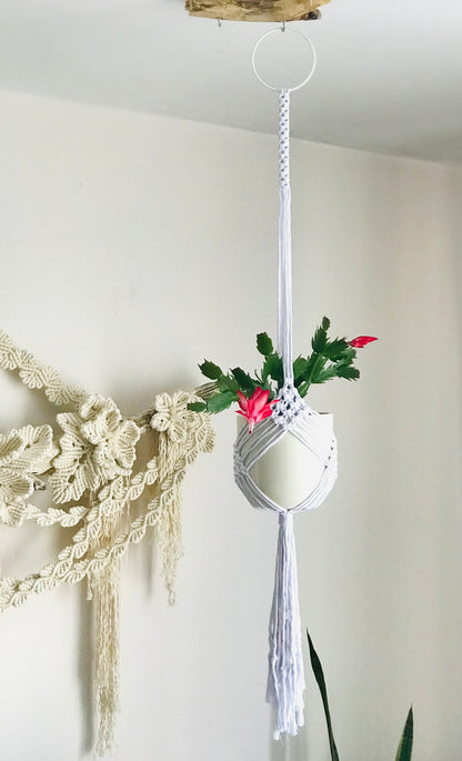 Macrame Plant Hanger Pattern, Step-by-Step Instructions