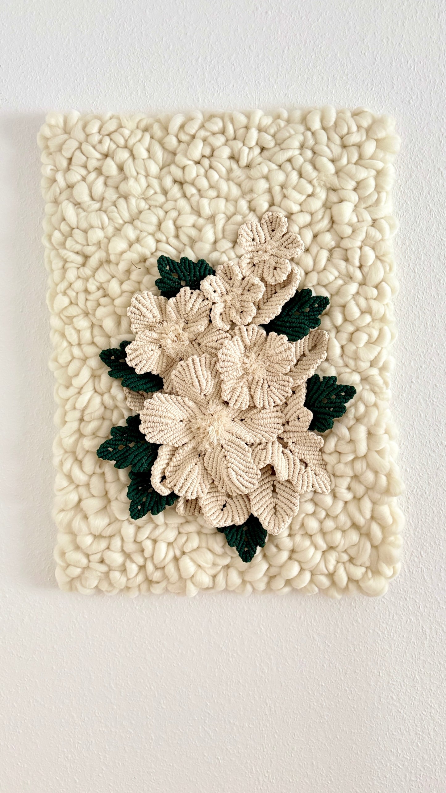 Perlen-Korallen-Faser-Kunst-Muster PDF – DIY koralleninspirierter Wandbehang