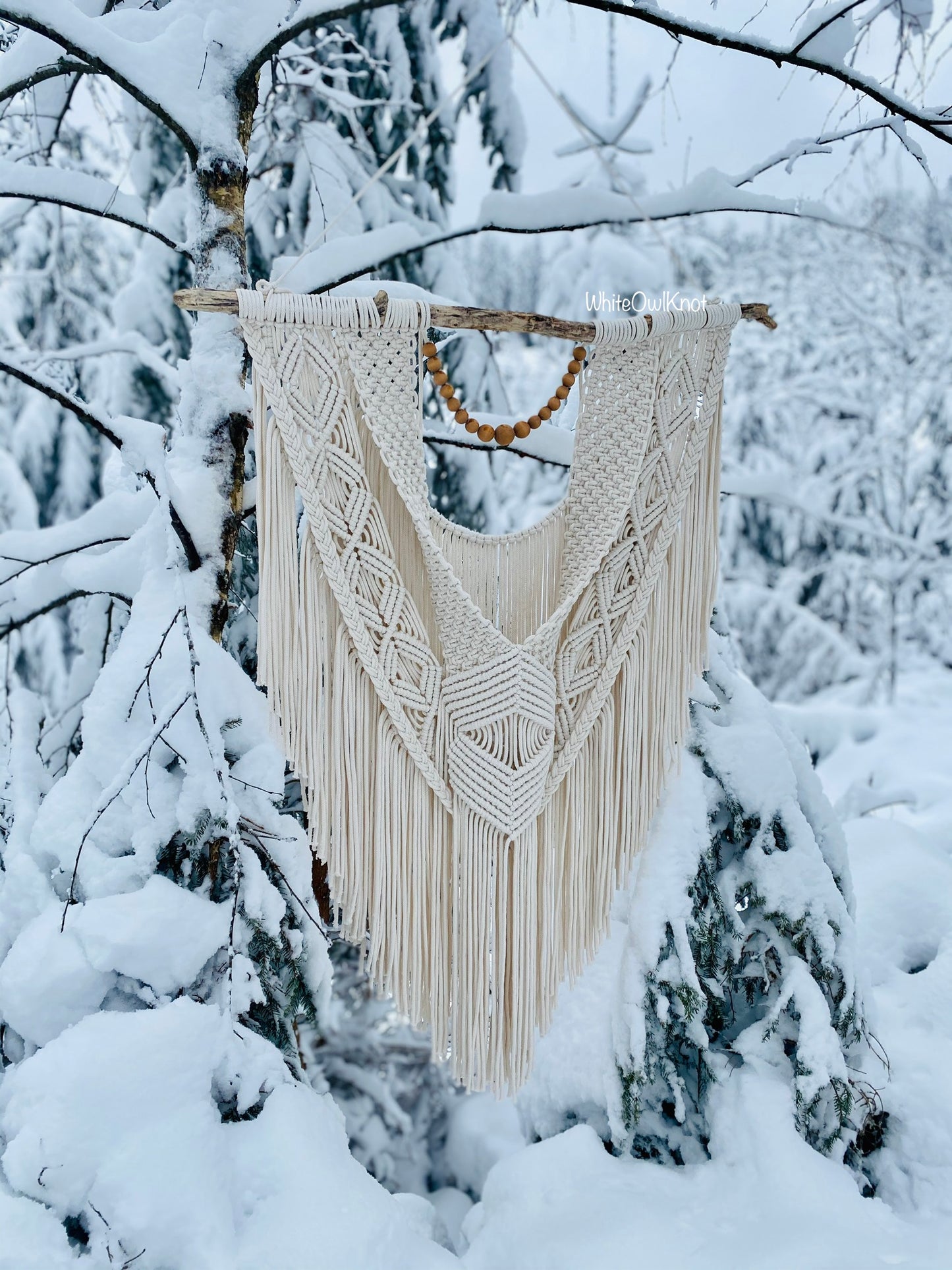 XL Macrame Wall Hanging Pattern – Beginner DIY with Knots Video Tutorial