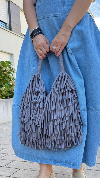 Macrame Bag with Fringes PDF Pattern