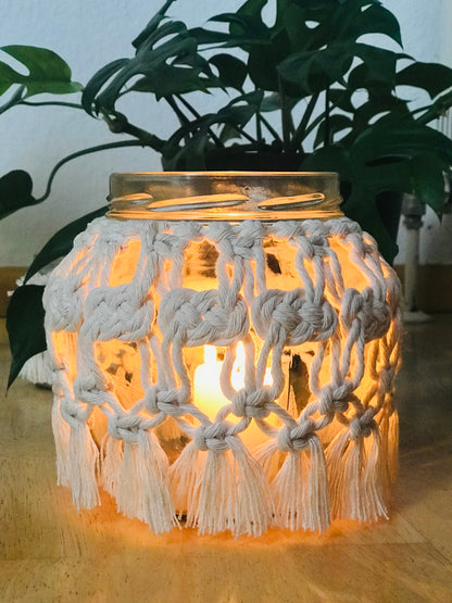 Macrame Jar Cover PDF Pattern