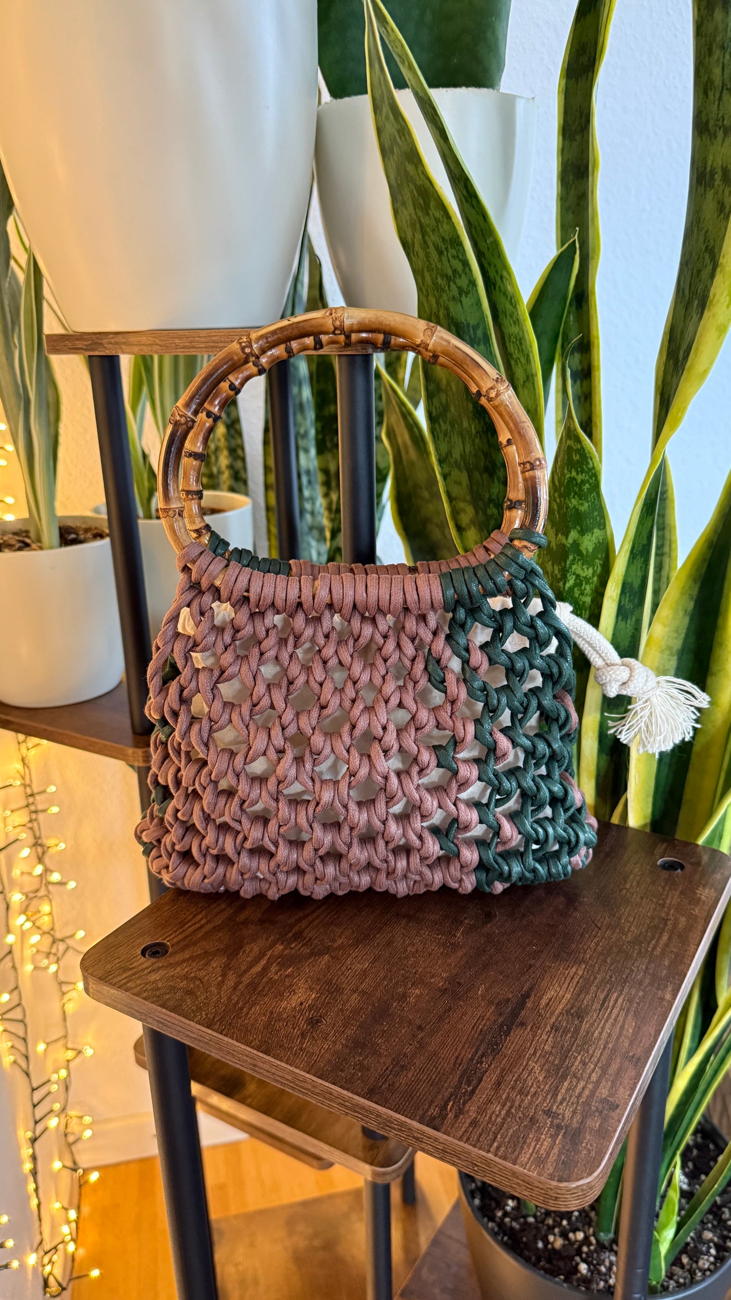 Macrame Handbag DIY PDF Pattern