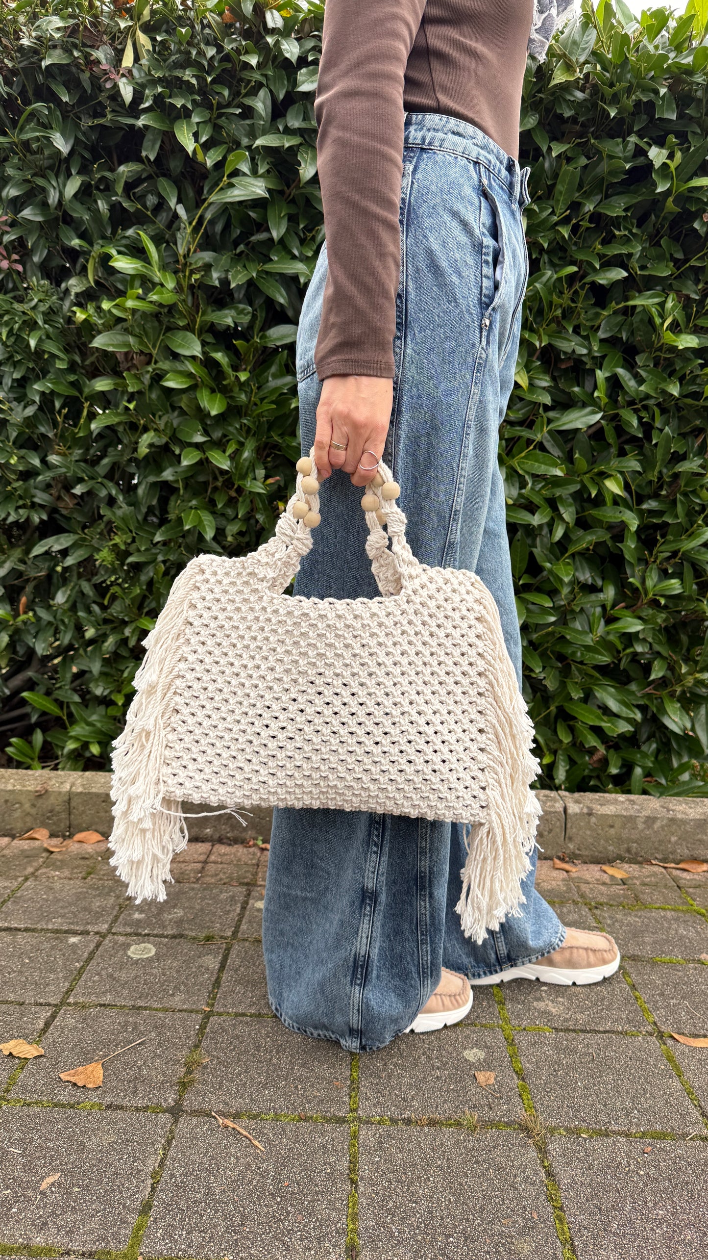 Purse Bag Macrame Pattern, How to Make Elegant Boho Bag