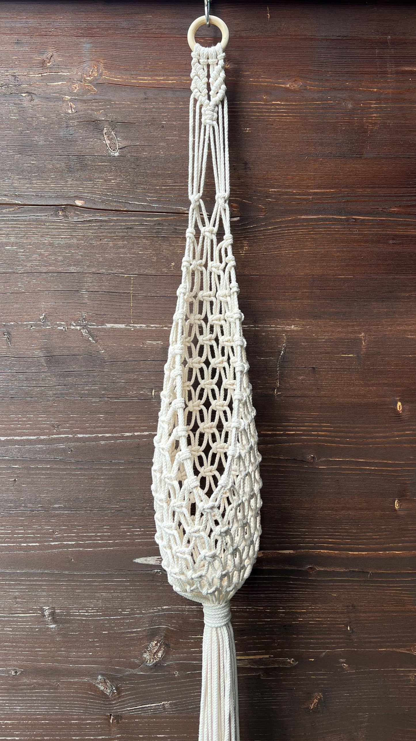 Nest Macramé Plant Hanger Pattern, DIY Instructions