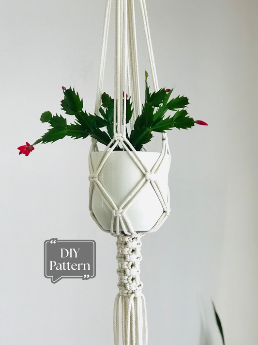 Macrame Plant Hanger PDF Pattern