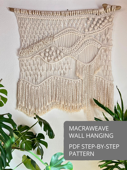 Macraweave Wall Hanging – Step-by-Step PDF Macrame Pattern