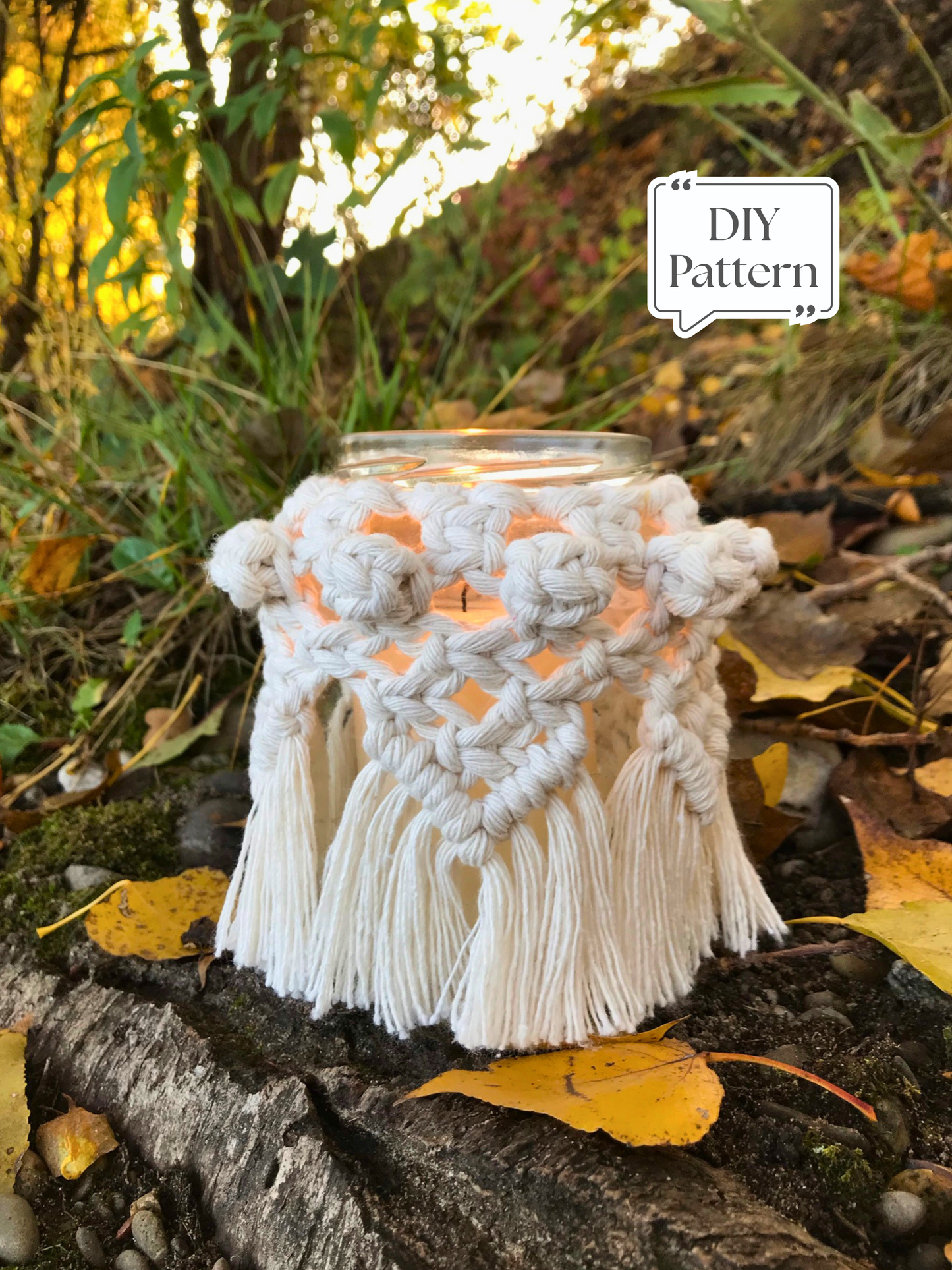 Jar Cover Macrame Pattern PDF