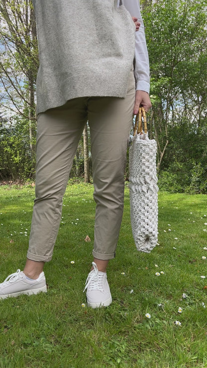 Macrame Tote Bag PDF Pattern with Full Video Tutorial