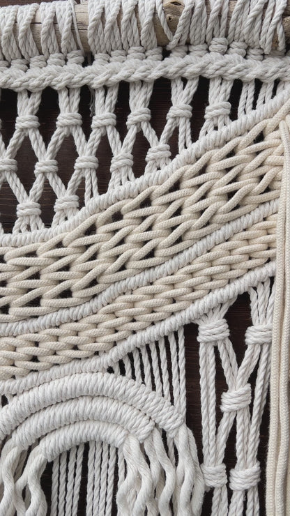 Macraweave Tapestry, Step-by-Step Written PDF Pattern